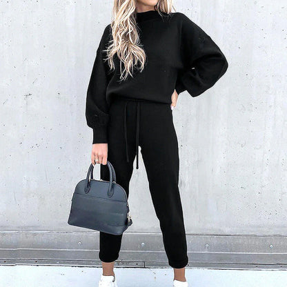 Lureva Women's Two-Piece Long Sleeve Set