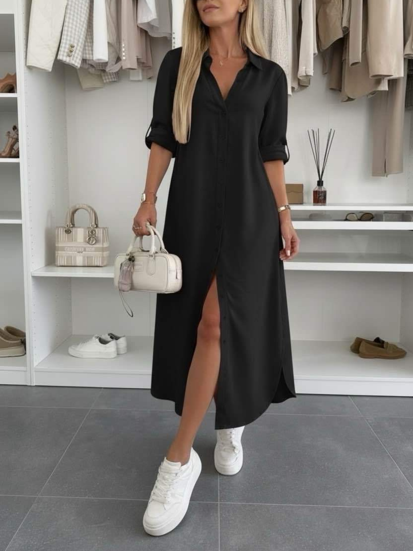 Aurora - Vestido Camisa Oversized