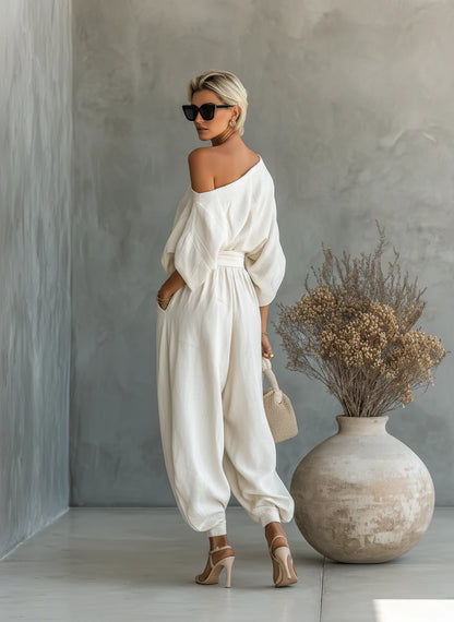 Odelise - Premium Two-Piece Linen Set