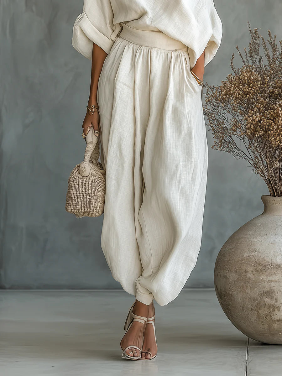 Odelise - Premium Two-Piece Linen Set
