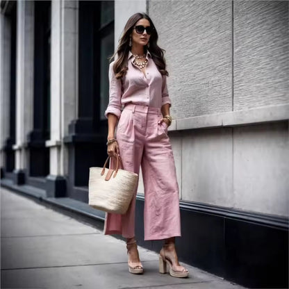 Noor™ | Relaxed Fit Pants Set