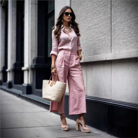 Noor™ | Relaxed Fit Pants Set