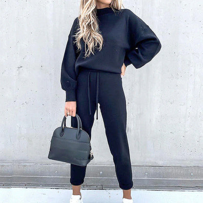 Lureva Women's Two-Piece Long Sleeve Set