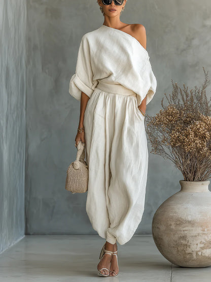 Odelise - Premium Two-Piece Linen Set